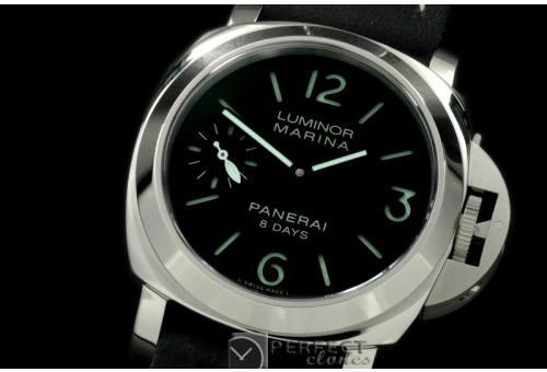PN51001 Pam 510 8 Days SS/LE Black A-6497/P-5000 21600b