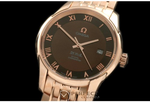 OMDE10094 Deville Co Axial Auto RG/RG Brown Asian 2824