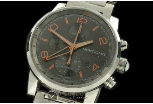MB00308 Timewalker Chrono GMT SS/SS Grey Asia 77528800