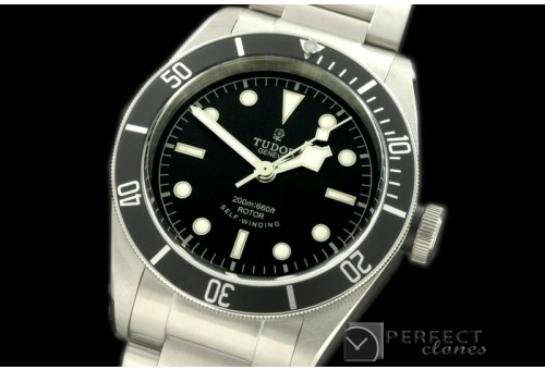 TU00103 Heritage Black Bay SS/SS Black Asian 2824-2