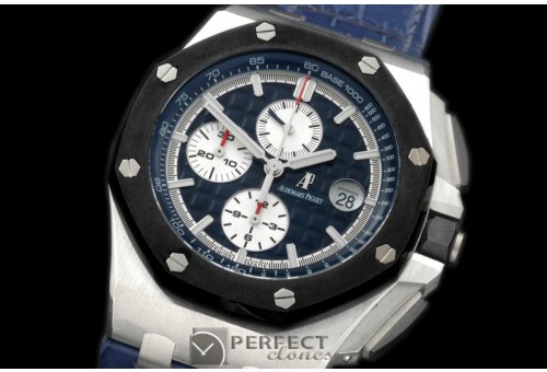 AAP00105 2011 Royal Oak Chronograph SS/LE Blue A-3126 Sec@12