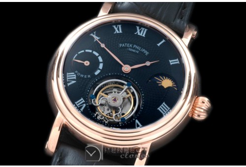 PP00016 Classic Tourbillon Moonphase/PR RG/LE Black F-Tourbi