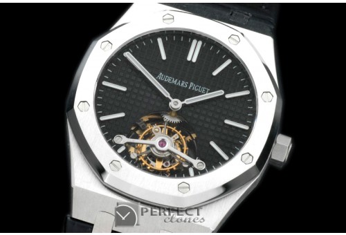 APROT10002L Royal Oak Tourbillon SS/LE Black Real Tourbillon
