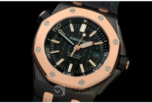 AP00036 Royal Oak Diver Auto DLC/RU Grey A-2824/3120