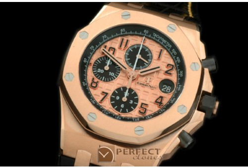 AAP00132 2014 Royal Oak Chrono 26470 RG/LE Gold A-3126 Sec@12