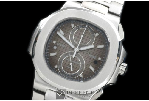 PP-5990-103 599Nautilis Chrono SS/SS Grey Jap Qtz