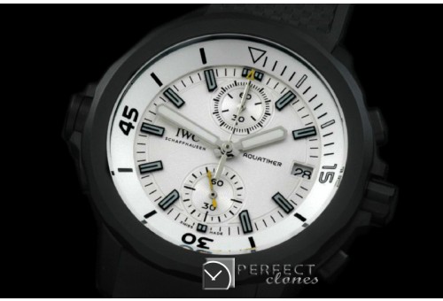 IWAQT20011 2013 Aquatimer PVD/RU White Jap Quartz