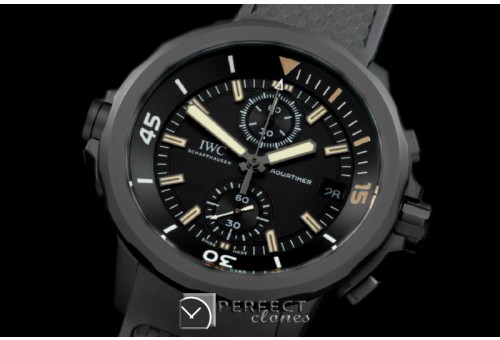 IWAQT20014 2013 Aquatimer PVD/RU Black/Pat Jap Quartz