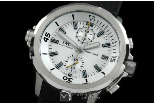 IWAQT20001 2013 Aquatimer SS/RU White Jap Quartz