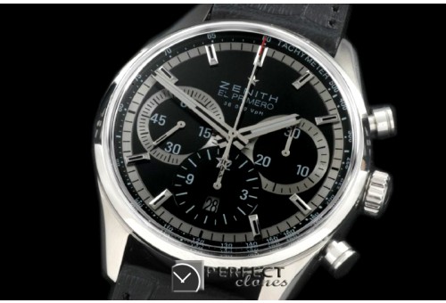 ZN00202 El Primero Chrono SS/LE Black Asia 77528800