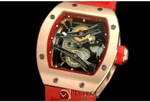 RM038-113 Bubba Watson Tourbillon RG/RU Red Swiss Qtz