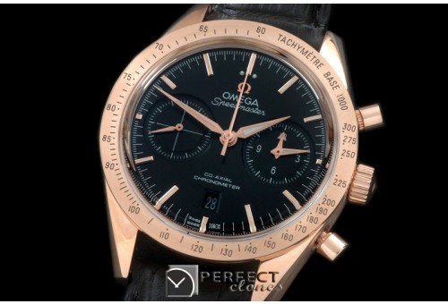 OMSP00086 Speedmaster Moon Watch RG/LE Black Stick A-7750