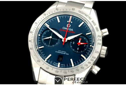 OMSP00072S Speedmaster Moon Watch SS/SS Blue Stick A-7750