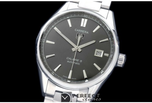 TGCA-00503 Carrera Calibre 5 Automatic SS/SS Grey A-2824