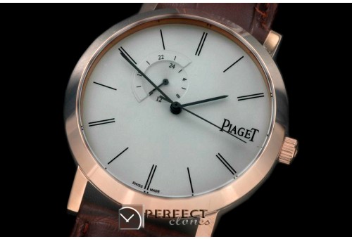 PI00156 Altiplano Duo Jour RG/LE White Jap Miyota 9015