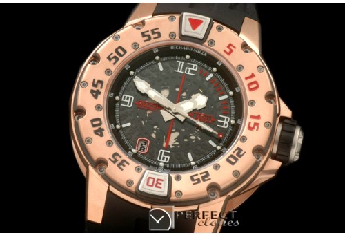 RM028-111 RG/RU Black Asian 7751 Decorated