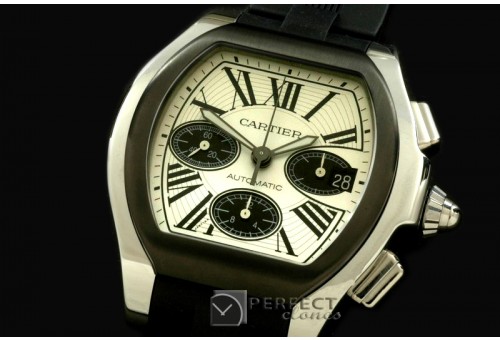 CARR00003R XXL Roadster Chrono SS/RU White 7753