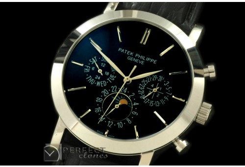 PPCA10032 Classic Perpetual Calendar SS/LE Black Sticks Asian 28