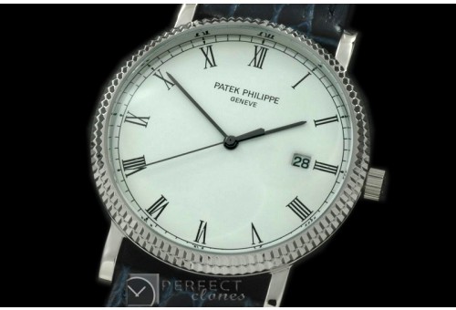 PP03001 3919 Calatrava SS/LE White Roman Quartz