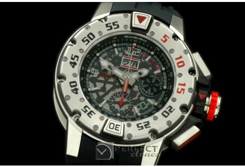 RM032-101 RM032 Diver Chronograph Steel SS/RU Asian 775288
