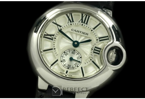 CARBA00121A Ballon Bleu de Cartier Ladies SS/LE White Swiss Qtz