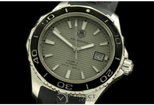 TGAQ00053 Aquaracer Calibre 5 SS/RU Grey A-2824