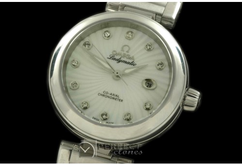 OMDEL00001 Deville Ladymatic SS/SS White J-9105