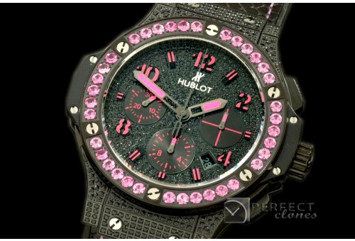 HBBF-102 Big Bang Black Fluo Pink PVD/LE A-7750
