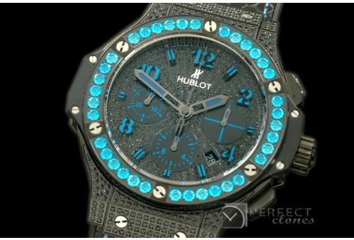 HBBF-104 Big Bang Black Fluo Blue PVD/LE A-7750