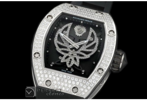 RM051-101D Phoenix Tourbillon SS/RU Skeleton Asian 21J Decor