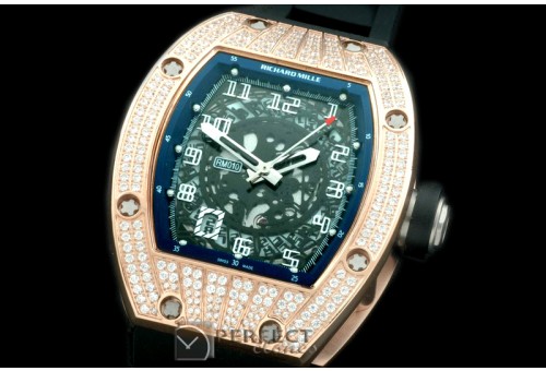 RM010-113 RG/RU Diam/Blue Asian 21J Decorated