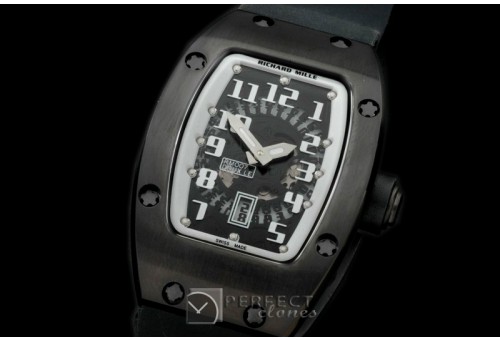 RM007-221 PVD/RU Black/White Asian 21J Decorated
