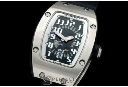 RM007-201 SS/RU Black/White Asian 21J Decorated
