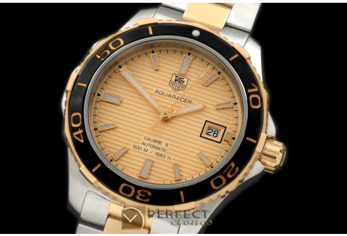 TGAQ00068 Aquaracer Calibre 5 SS/YG Gold A-2824