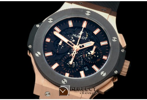 HAB00116 Aero Bang RG/RU Black Skeleton A-7750