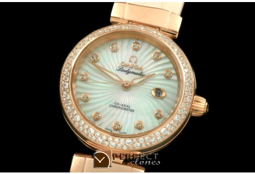 OMDEL00016LD Deville Ladymatic RG/LE White J-9105
