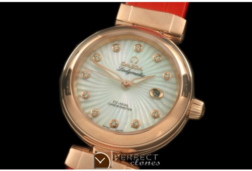 OMDEL00016L Deville Ladymatic RG/LE White J-9105