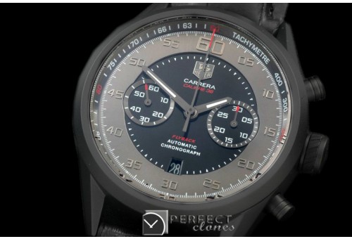 TG36F-113 Calibre 36 Flyback PVD/LE Grey/Black A-7750