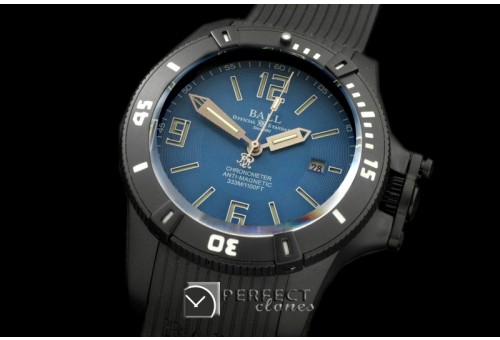 BALL10015 HydrocarbonDate PVD/LE Blue J-Miyota 8205