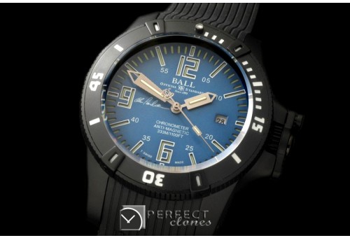 BALL10019 HydrocarbonDate PVD/LE Blue J-Miyota 8205