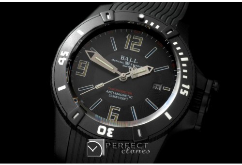 BALL10012 HydrocarbonDate PVD/LE Black J-Miyota 8205
