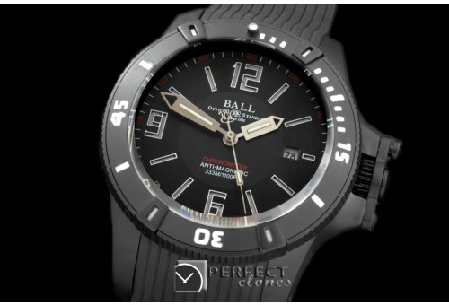 BALL10013 HydrocarbonDate PVD/LE Black J-Miyota 8205