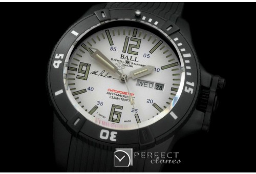 BALL10066 Hydrocarbon DayDate PVD/LE White J-Miyota 8205