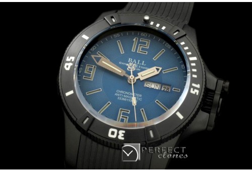 BALL10064 Hydrocarbon DayDate PVD/LE Blue J-Miyota 8205