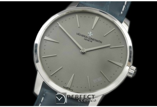 VCP10033 Patrimony SS/LE Grey Jap Miyota 9015