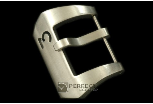 PNA10044 Steel - Brushed No 3 Buckle 26mm