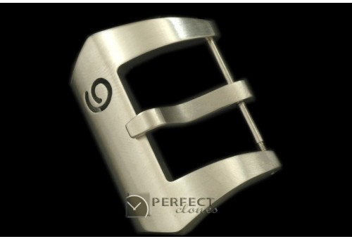 PNA10045 Steel - Brushed No 6 Buckle 26mm