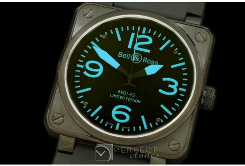 BO-019213 BR01-92 Automatic PVD/RU Black/Blue A-2836