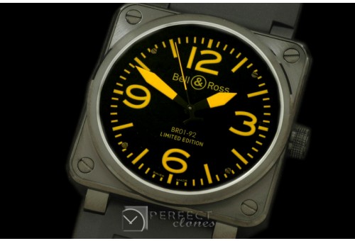 BO-019217 BR01-92 Automatic PVD/RU Black/Amble A-2836