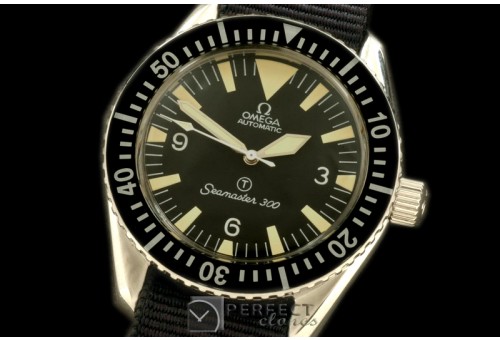 OMSEV01001N Vintage Seamaster 30R-Navy SS/NT Blk A-2836